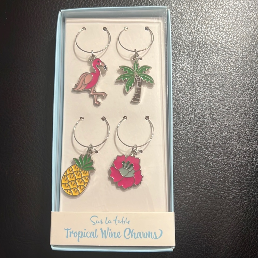 Sur La Table Tropical Wine Charms